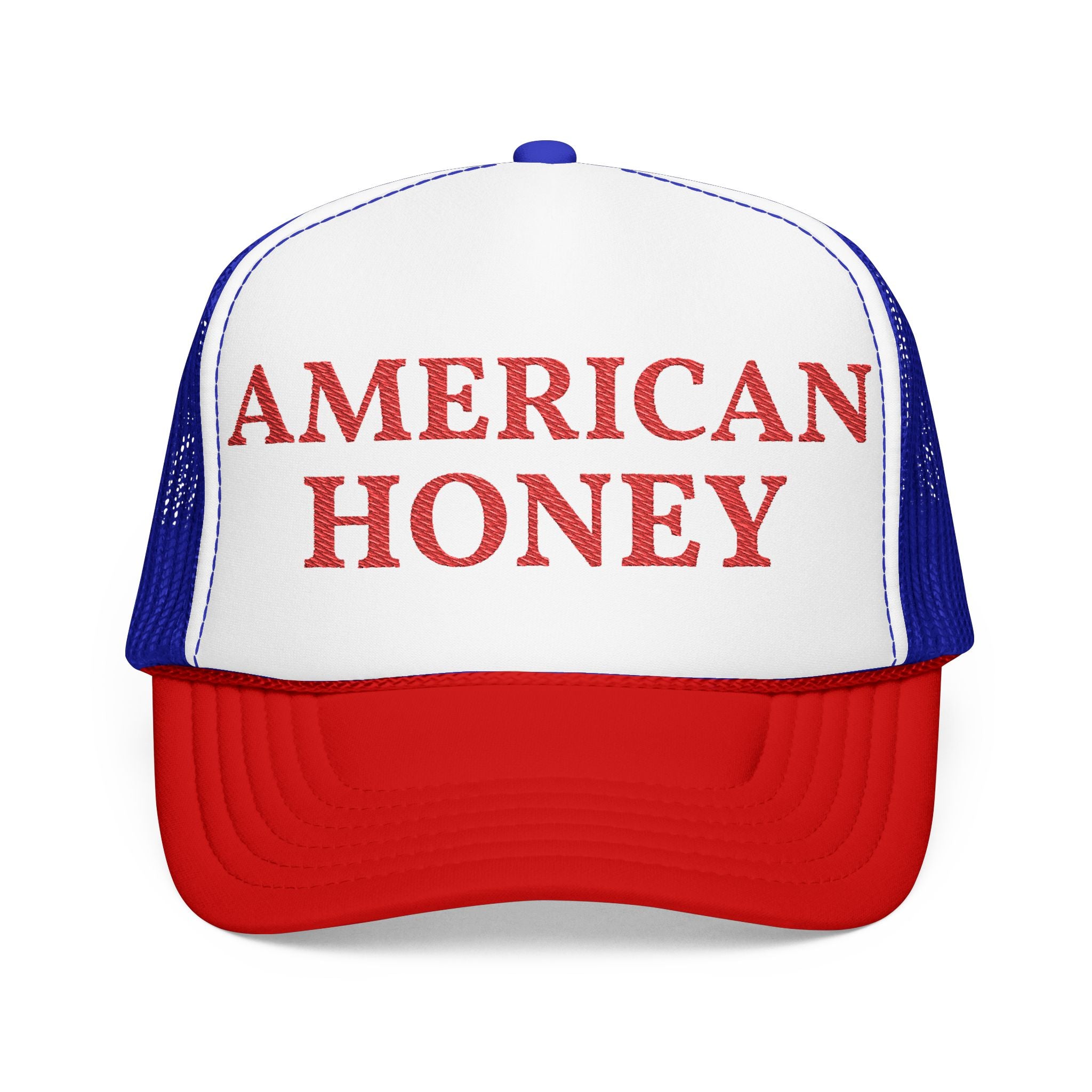 Patriotic Trucker Hat — "American Honey"