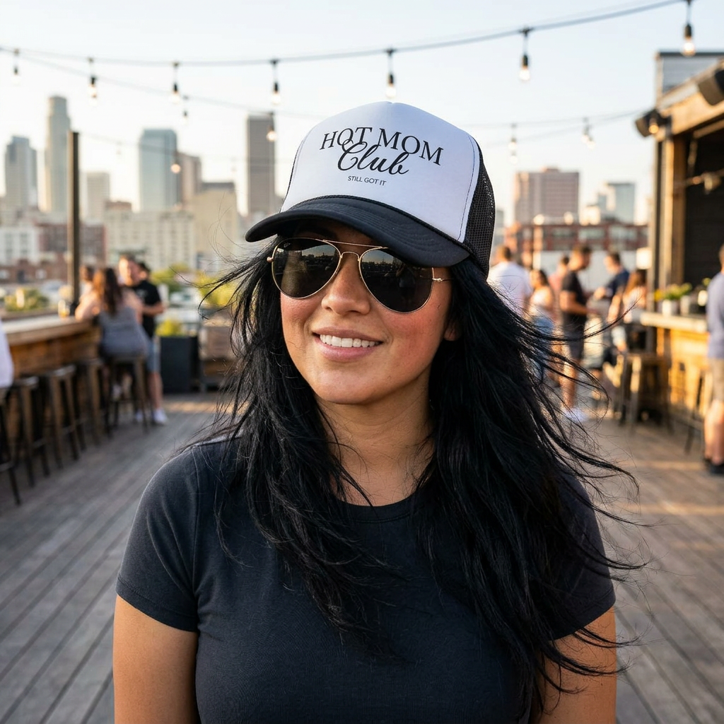 Hot Mom Club Otto Trucker Cap — 'Still Got It' Embroidered