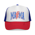 Patriotic Trucker Caps - Edgy american mama