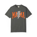 Mama Racing Tee — Checkerboard Lightning