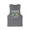 Dodgers Los Angeles Stonewash Tank — Vintage LA Baseball Graphic